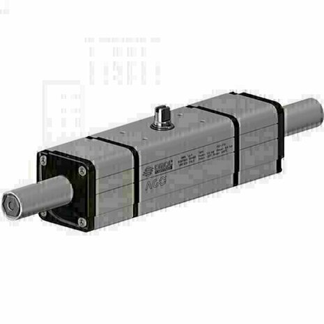 DDN030401S - Omal AGO TWO STAGE - aluminium dosering-actuator DDN30 ISO 5211 F03-F05 Dubbelwerkend (double acting)
