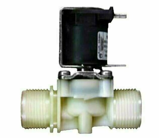 01.010.126 without a coil - AuK M&uuml;ller plastic solenoid valve - 01.010.126 3/4'' x 3/4" | WITHOUT a