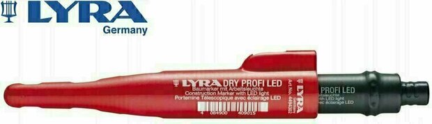 LYRA DRY PROFI Bouwmarker met LED