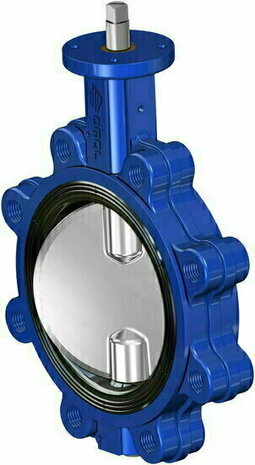 Omal butterfly valve Wafer DN80 - Pneumatic SR - CF8M stainless steel disc / liner NBR WATER - drinking water
