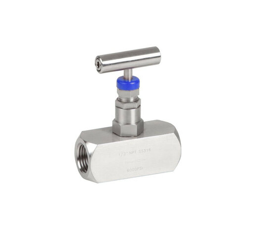 2225-06 - Naaldafsluiter 1" RVS 316 400 bar