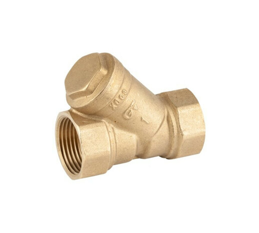 3302-07 - Messing Y-filter 1-1/4" vuilvanger 500 micron PN16
