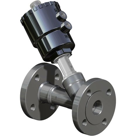J4SPG2368 - Omal ARES klepafsluiter DN40 (flens 1 1/2") - N.C. anti-waterslag pneumatisch - actuator &Oslash;110
