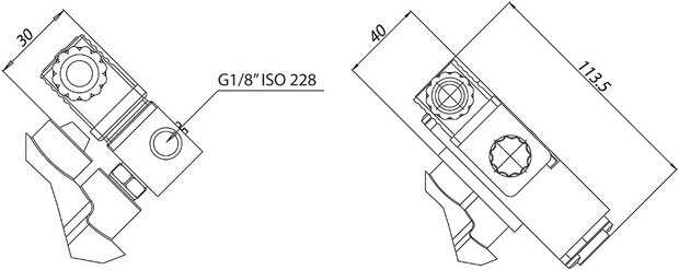 J4DPG18U9 - Omal ARES klepafsluiter DN50 (Triclamp 3A 2") - DA pneumatisch - actuator &Oslash;63