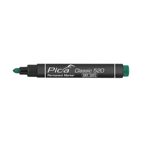 520/36 - Pica Permanent marker 1-4 mm - Groen