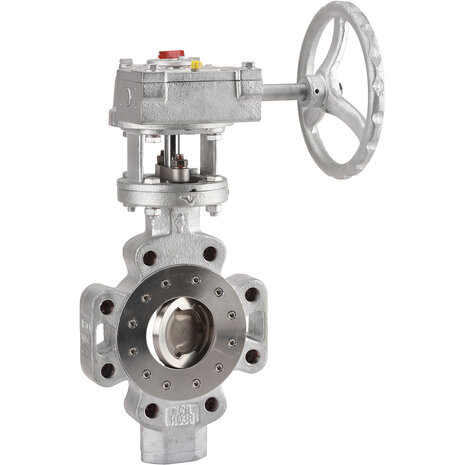 1118205 - Staal vlinderklep drievoudig excentrisch 1118 DN200 PS40 PTFE
