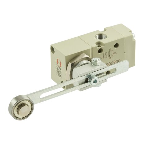 7001000900 - Ventiel Mechanisch bediend 3/2-1/8'' NOKROL VERSTELBAAR Serie 70 1/8''