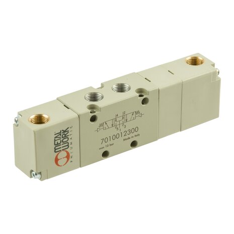 7010012200 - Ventiel Pneumatisch bediend 5/3-1/8'' PNEUMATISCH OC MONOSTABIEL Serie 70 1/8''