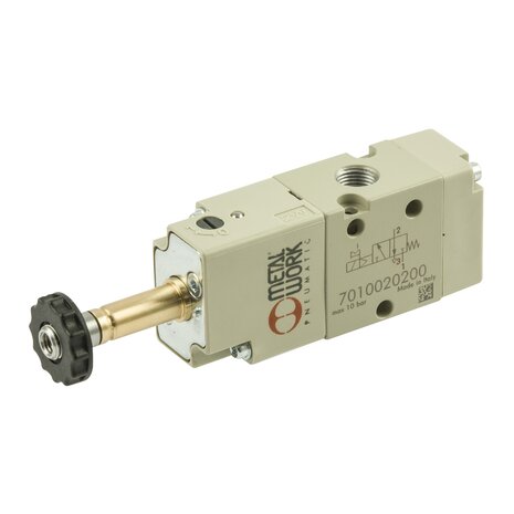 7010020400 - Ventiel Elektrisch bediend 3/2-1/8'' ELEKTRISCH NO MONOSTABIEL Serie 70 1/8''