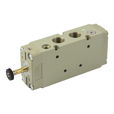 7030021500 - Ventiel Elektrisch bediend 5/2-1/2'' ELEKTRISCH MONOSTABIEL HULPSTUURLUCHT Serie 70 1/2''