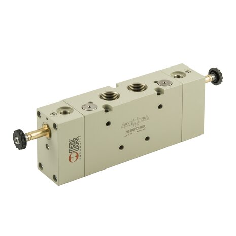 7030022200 - Ventiel Elektrisch bediend 5/3-1/2'' ELEKTRISCH OC MONOSTABIEL Serie 70 1/2''