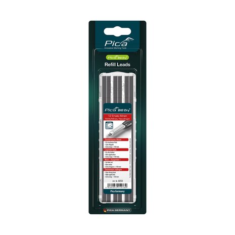 6050/SB - Pica 6050 BIG Dry Navulling Carpenter 2H / Blister