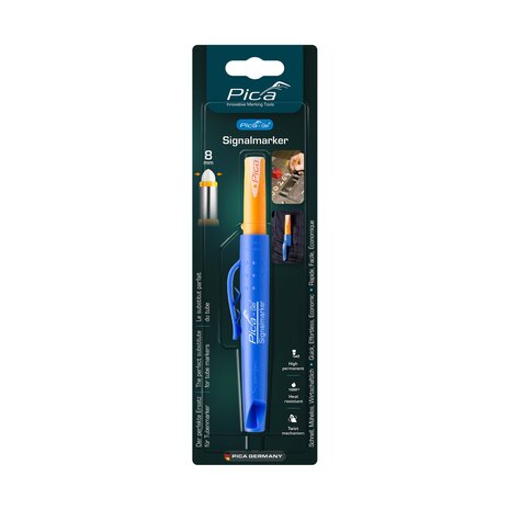 8080/SB - Pica 8080 GEL Signalmarker in blister - Wit