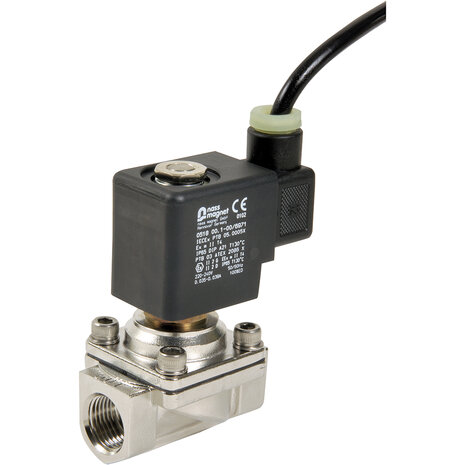 081153 - RVS magneetventiel 220X 3/4"