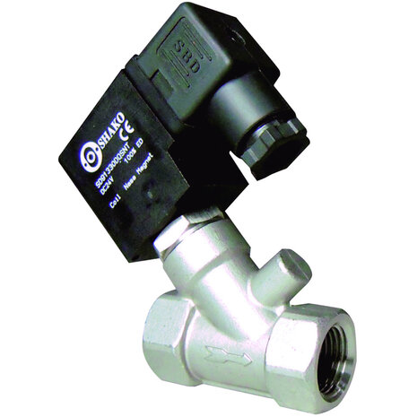 081212 - RVS magneetventiel 220 1/2"