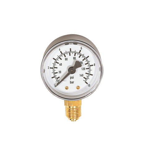 413110JE - ABS manometer 1/4" 10 bar