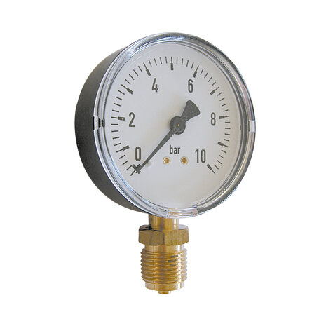 M80R04 - ABS manometer 1/2" 4 bar