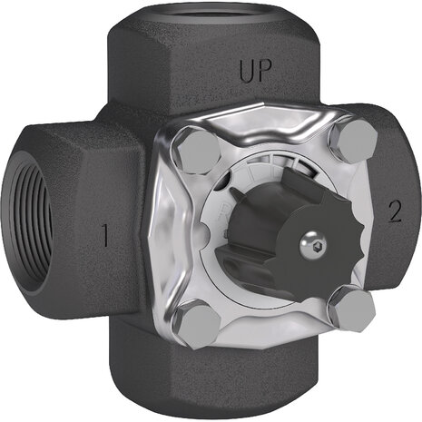 V4V33 - gietijzeren mengklep 1" 1/4 BSP