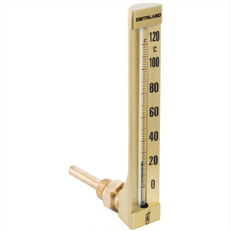 TI150E - messing thermometer 120