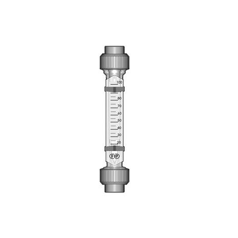 FSIV032D1M0400 - PVC-U Doorstroommeter FSIV EPDM lijmmof d32 (DN25) 40 - 400 l/h Trogamid-buis PP-vlotter
