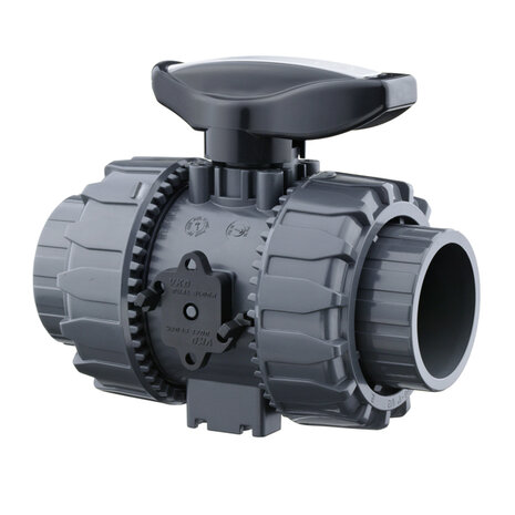 VKDFV112E - PVC-U 2-weg kogelkraan VKDFV EPDM binnendraad 1" 1/2