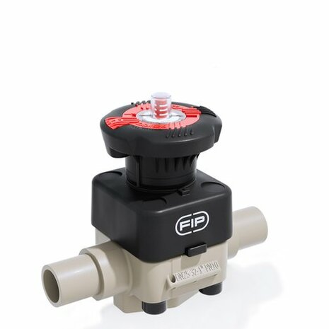 DKDM032E - PP Membraanafsluiter DKDM EPDM stomplas d32 (DN25)