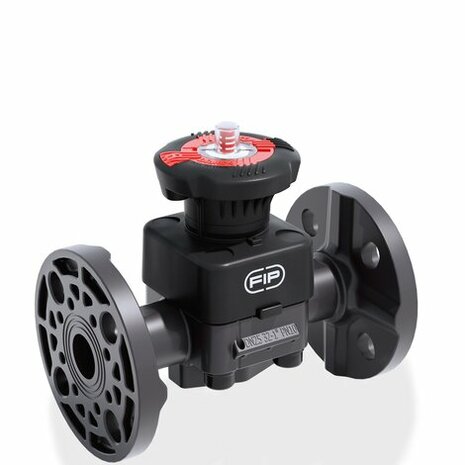 DKOV032F - PVC-U Membraanafsluiter DKOV FKM flens d32 (DN25)