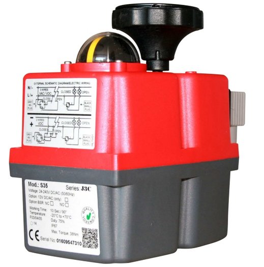 J+J Motor model 35 24240V elektrische aandrijving ADL ADL Appendages