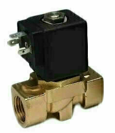 20340511 - Messing magneetventiel G3/8 - NC - 0,3..12 Bar