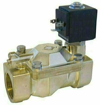 380511 - G1 1/2 - Messing magneetventiel - NC - 0,2..10 Bar