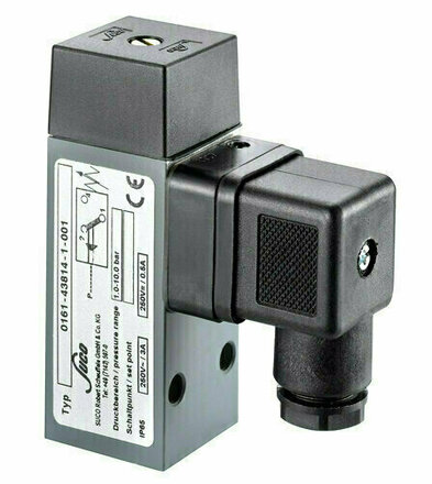0161 - Drukschakelaar SW30 / 250V / 200-600 Bar / aluminium