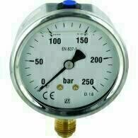 252 - Manometer 63mm / RVS-Messing
