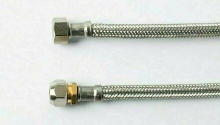 1182057 - Flexibele aansluitslang RVS DN8 3/8'' binnendraad x 12mm knel