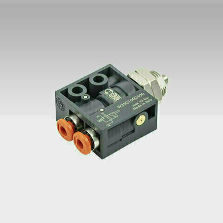 W3501000400/W3501000411 - 411 Mini ventiel stiftbediend 3/2 NC - Metal Work