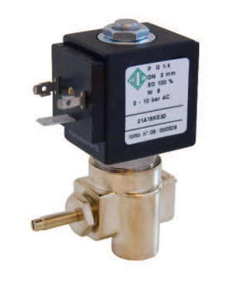 A16KE25 - ODE Magneetventiel - Solenoid Valve 1/4''