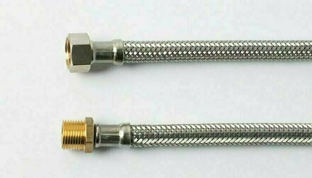 1182032 - Flexibele aansluitslang RVS DN8 3/8" binnendraad x 3/8" buitendraad
