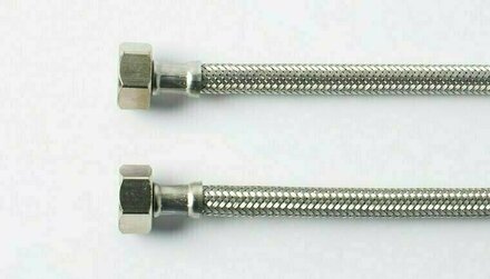 1182044 - Flexible connection hose stainless steel DN8 1/2" female thread x 1/2" female thread