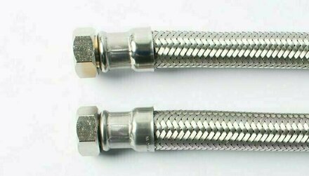112516* - Flexibele aansluitslang RVS DN20 3/4" binnendraad x 3/4" binnendraad
