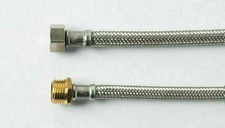 1182034 - Flexibele aansluitslang RVS DN8 3/8" binnendraad x 1/2" buitendraad