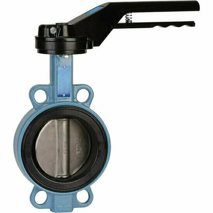 1153302FD - RVS vlinderklep wafer 1153FD DN300 PN16 ANSI150 food