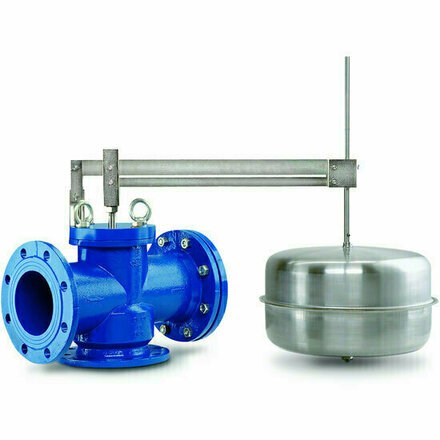 492065 - Gietijzer vlotterkraan 492 DN65 flens RVS-vlotter