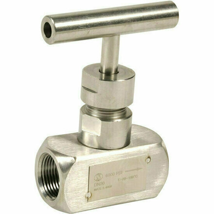 487006 - RVS naaldafsluiter 487 DN25 NPT hoge druk