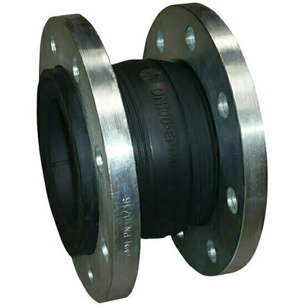 1502200 - Rubbercompensator EPDM 1502 DN200 flens PN16 enkele golf