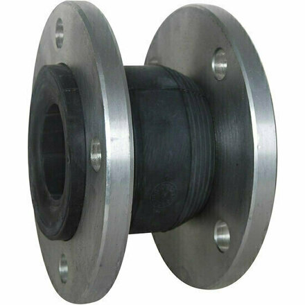 1506150 - Rubbercompensator NBR 1506 DN150 flens PN10 enkele golf