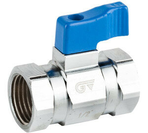 3096-05 - Mini kogelkraan 3/4" bi.xbi. draad PN16