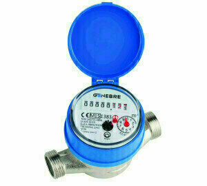 6120C-06 - Watermeter 1", drooglopend, koud water, type 6120, QN2,5m³, max. 30°, max. 16bar