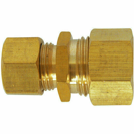 703BR1412 - messing verloopsok 703BR knel Ø14mm × Ø12mm