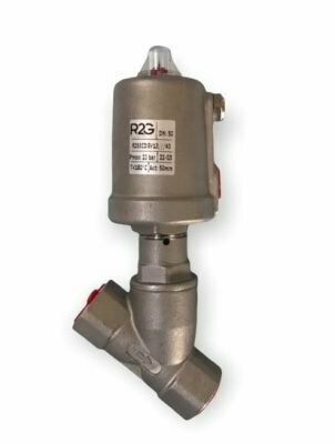 R2SICIGP4580 - 2-weg klepafsluiter RVS pneum. G2'' NC