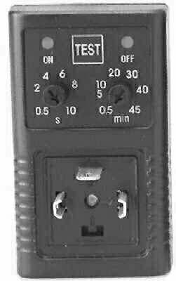 TEC22 - TEC 22 Analoge timer instelbaar / 0.5-10 sec. 0.5-45 min.