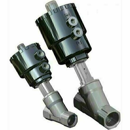 J4SPG1604 - Omal ARES klepafsluiter DN15 (1/2") - N.C. anti-waterslag pneumatisch - actuator Ø50